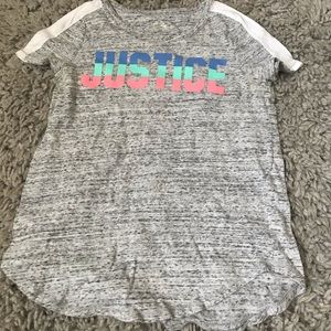 justice short sleeve shirt